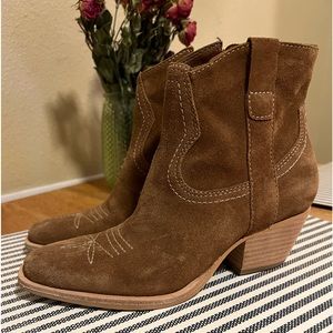 Camel Ankle Booties